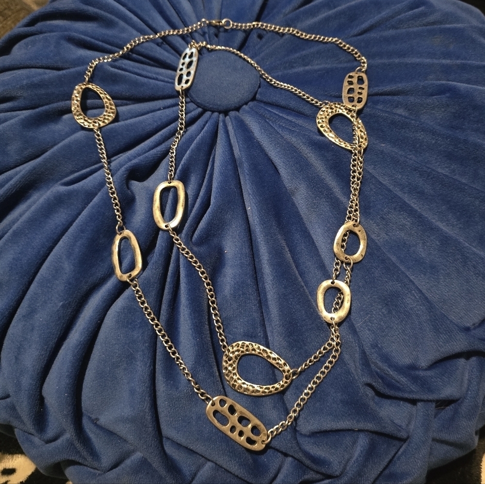 Vintage Hammered Necklace